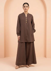 Brown Elegance 2PC – Stylish Co-Ord Set