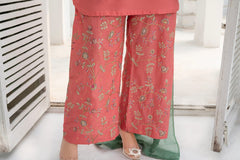 Rose Pink Embroidered 3-Piece (26NS032)