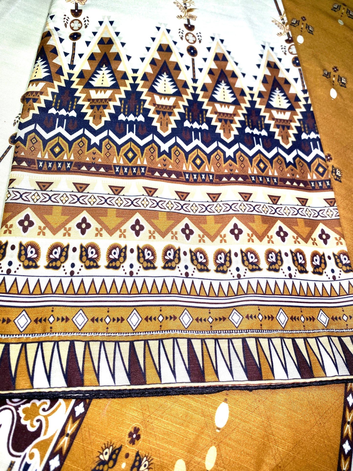 Sunflower print 2 pc