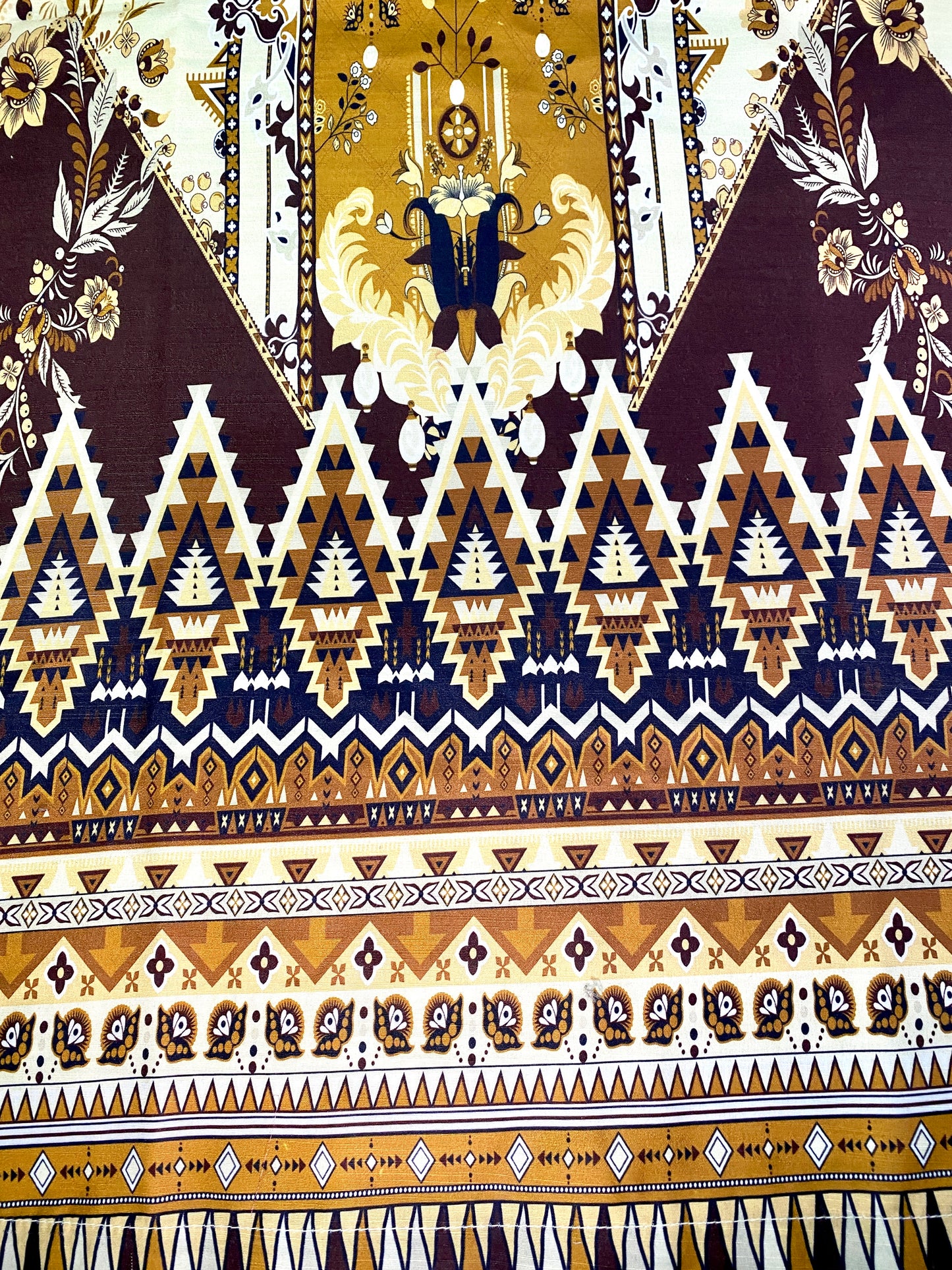 Sunflower print 2 pc