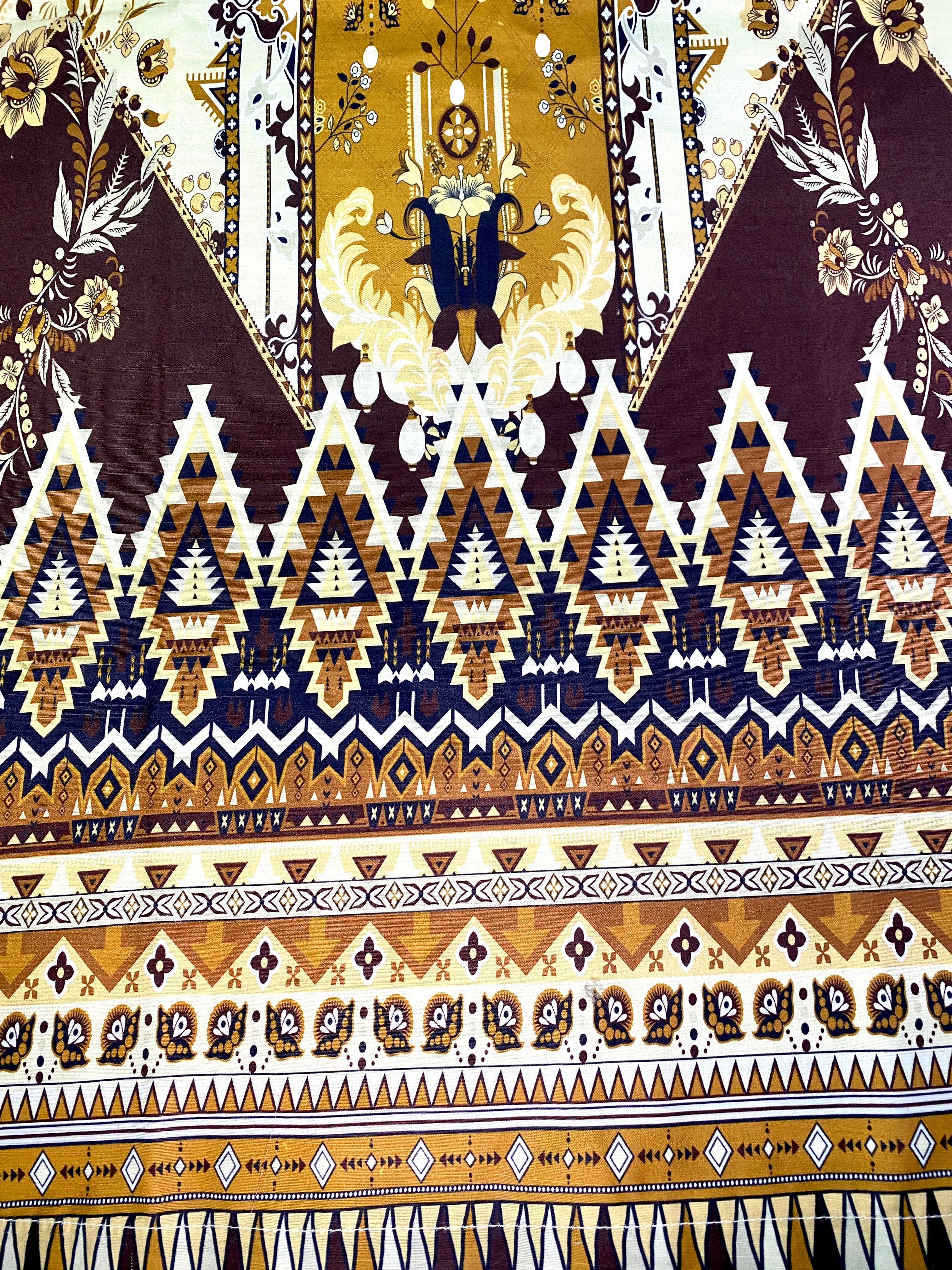 Sunflower print 2 pc