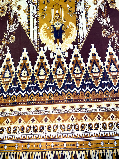 Sunflower print 2 pc