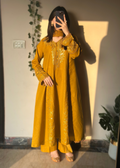Heer  Frock Embroidered 3 pc