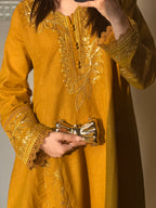 Heer  Frock Embroidered 3 pc
