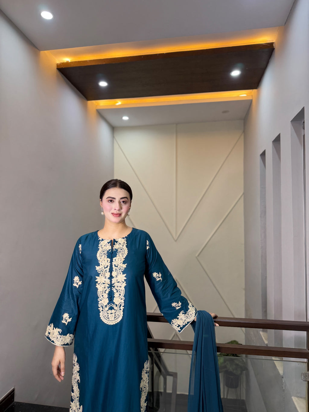 Zareen Embroidered 3 pc
