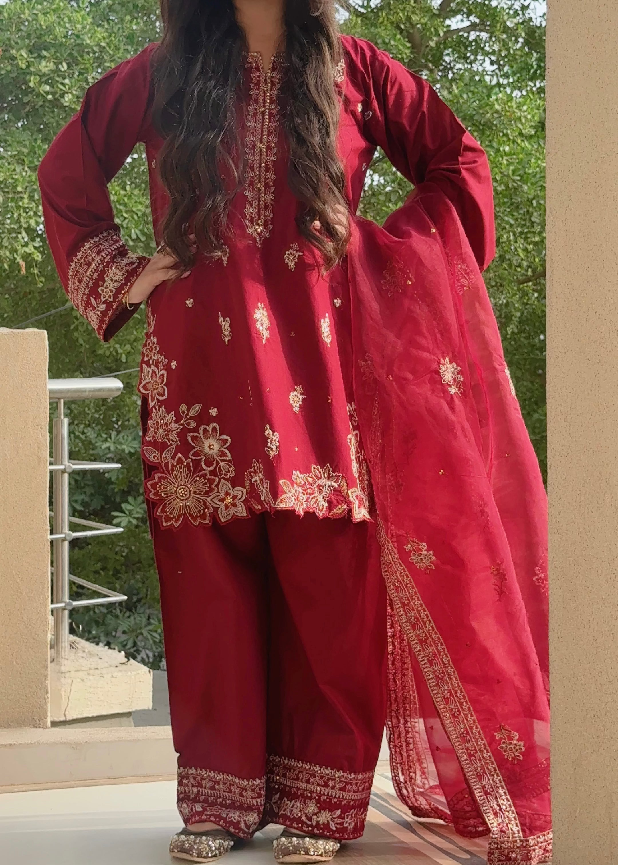 Heba Embroidered 3PC