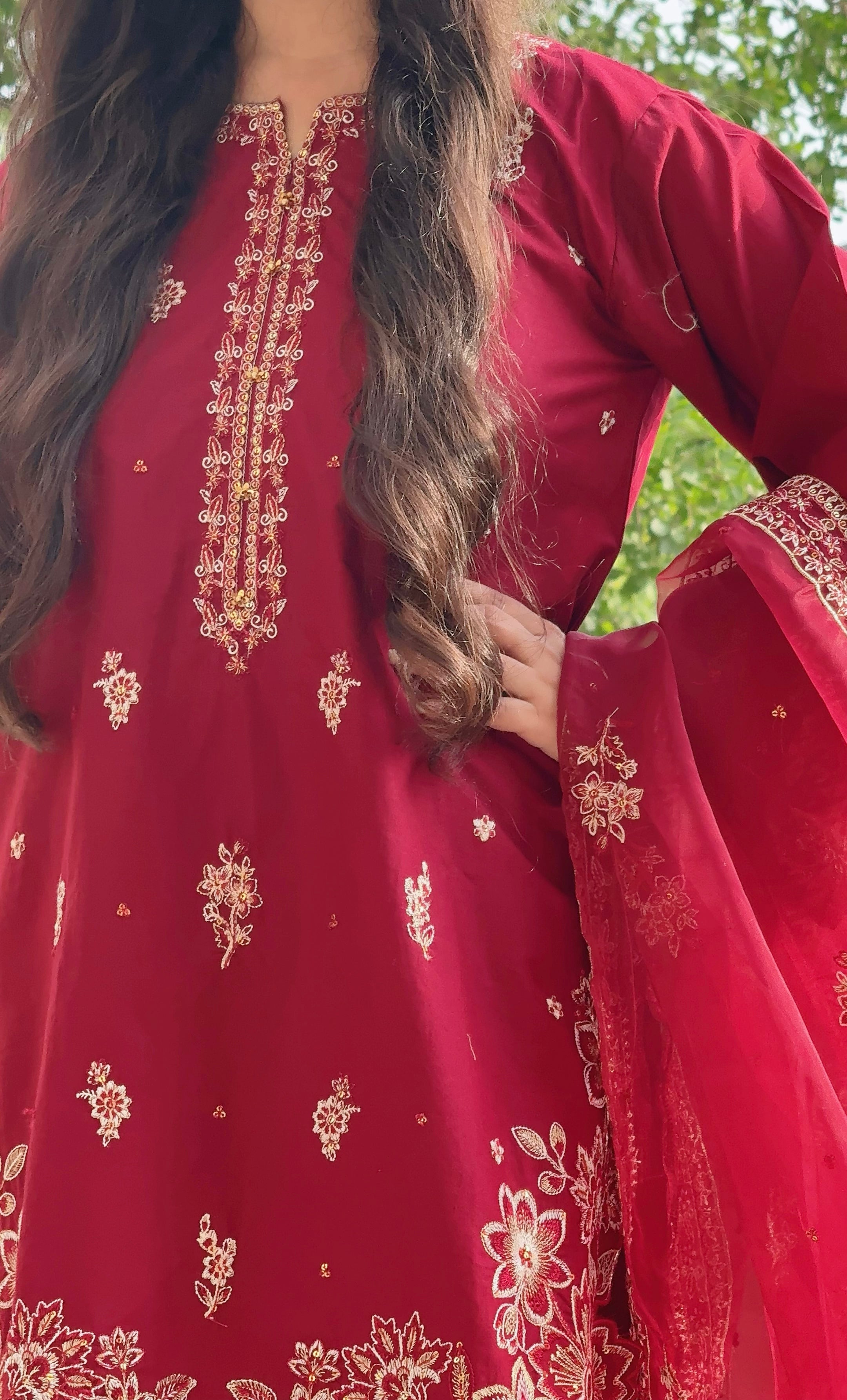 Heba Embroidered 3PC