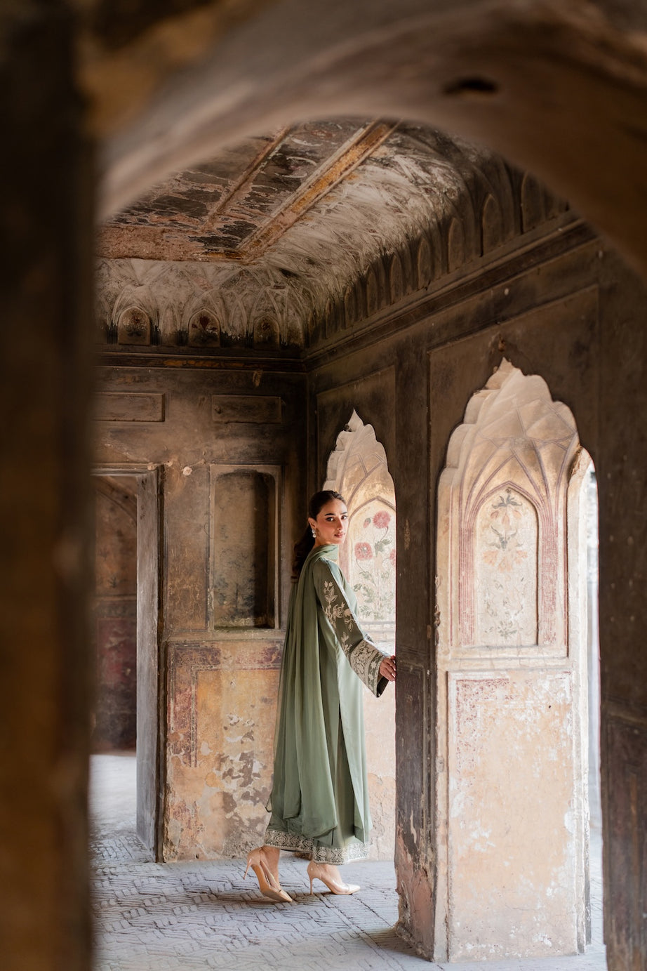 shanzey Embroidered 3 pc