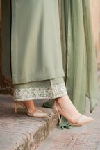 shanzey Embroidered 3 pc