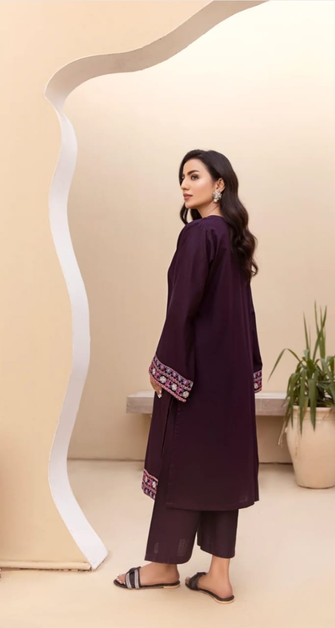 Mahnoor Embroidered 2PC