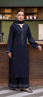 Royal Navy Embroidered 3 pc