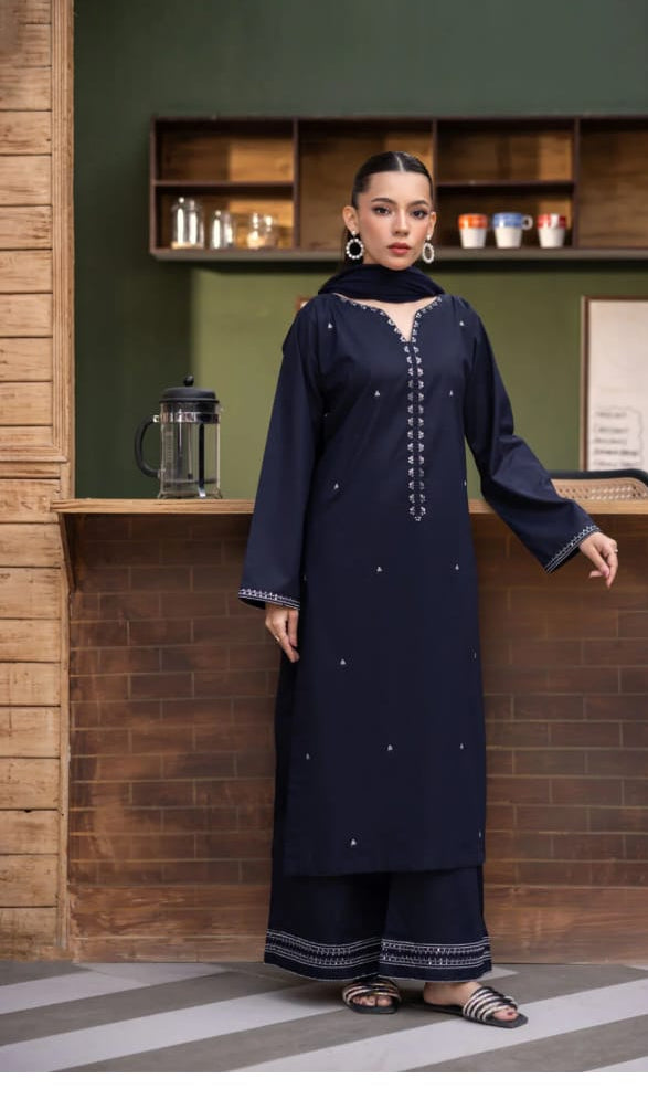 Royal Navy Embroidered 3 pc