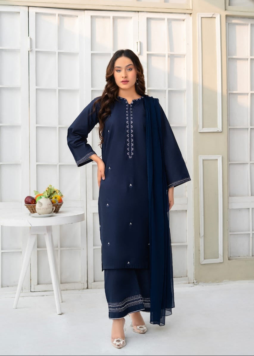 Royal Navy Embroidered 3 pc 26NS033