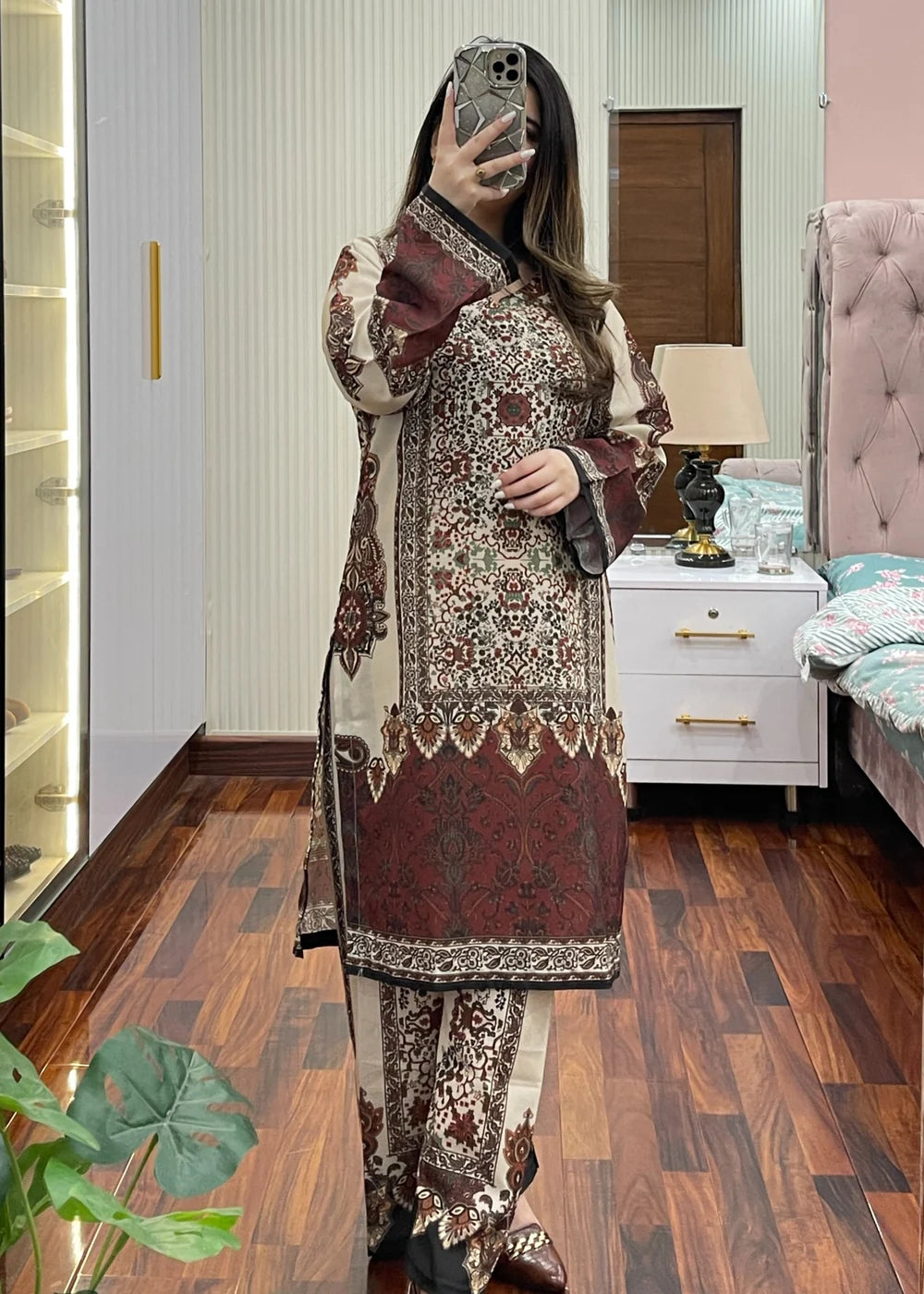 Royal Grace 2 piece printed