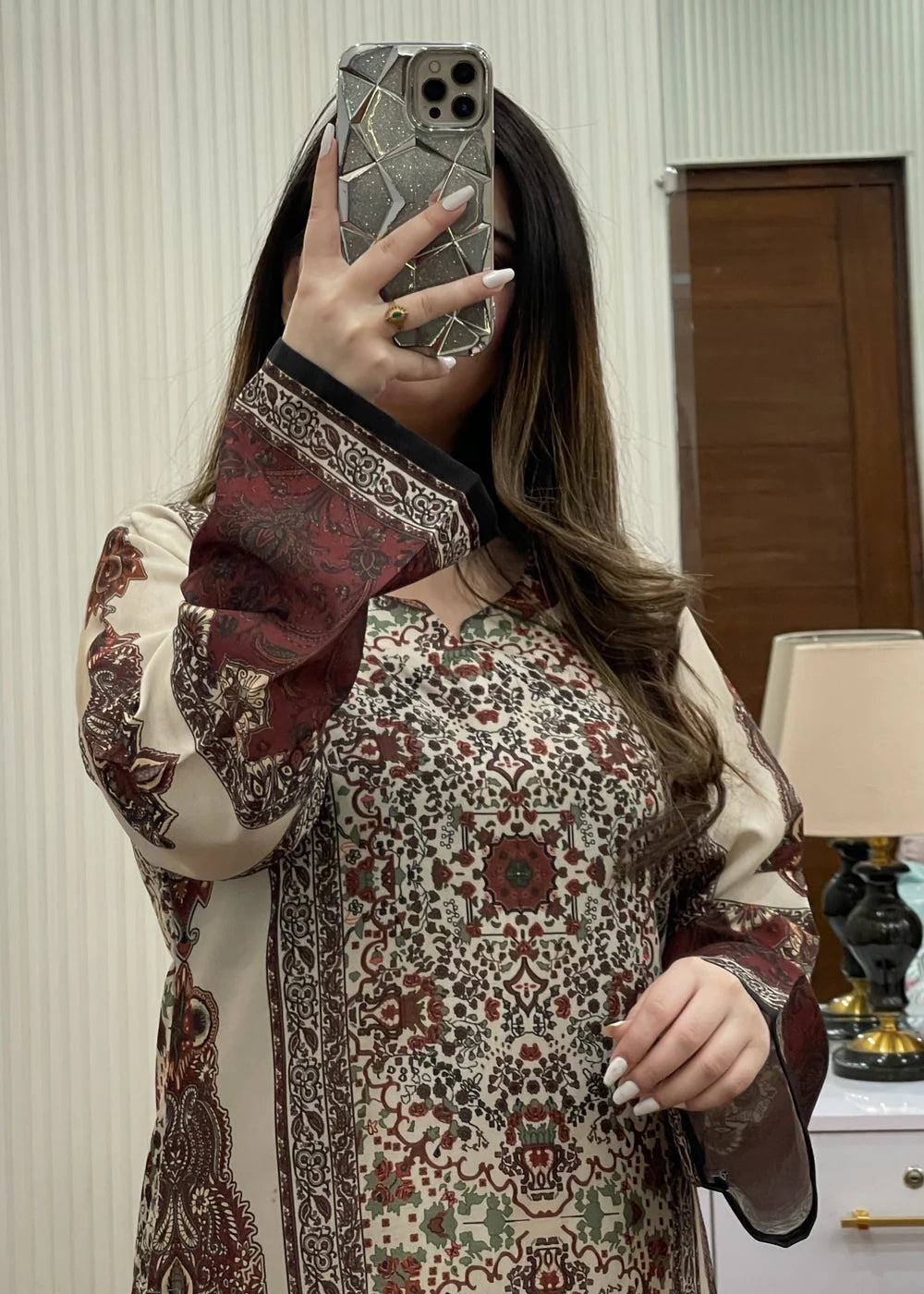 Royal Grace 2 piece printed