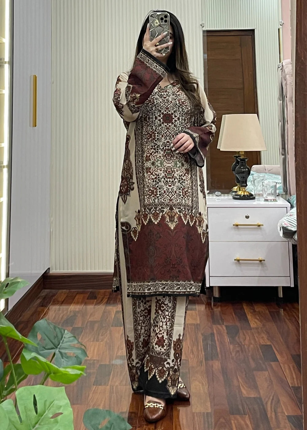 Royal Grace 2 piece printed