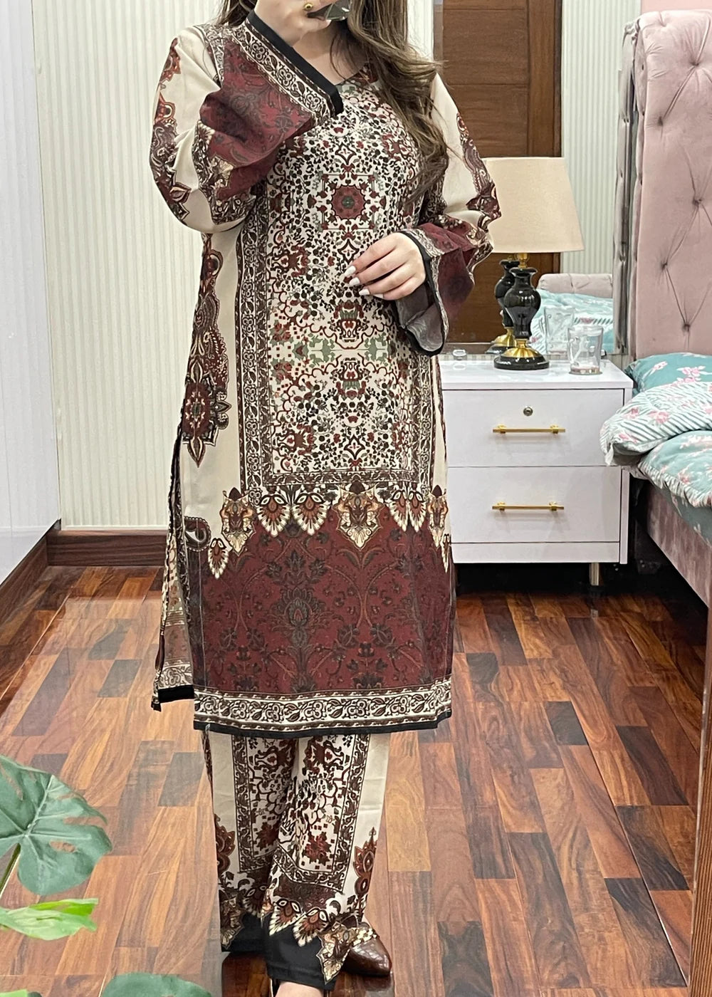 Royal Grace 2 piece printed